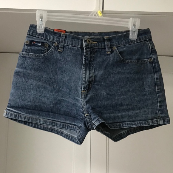 Bluenotes Classic Denim Hip Hugger Jean Shorts 30 Waist - Picture 1 of 7